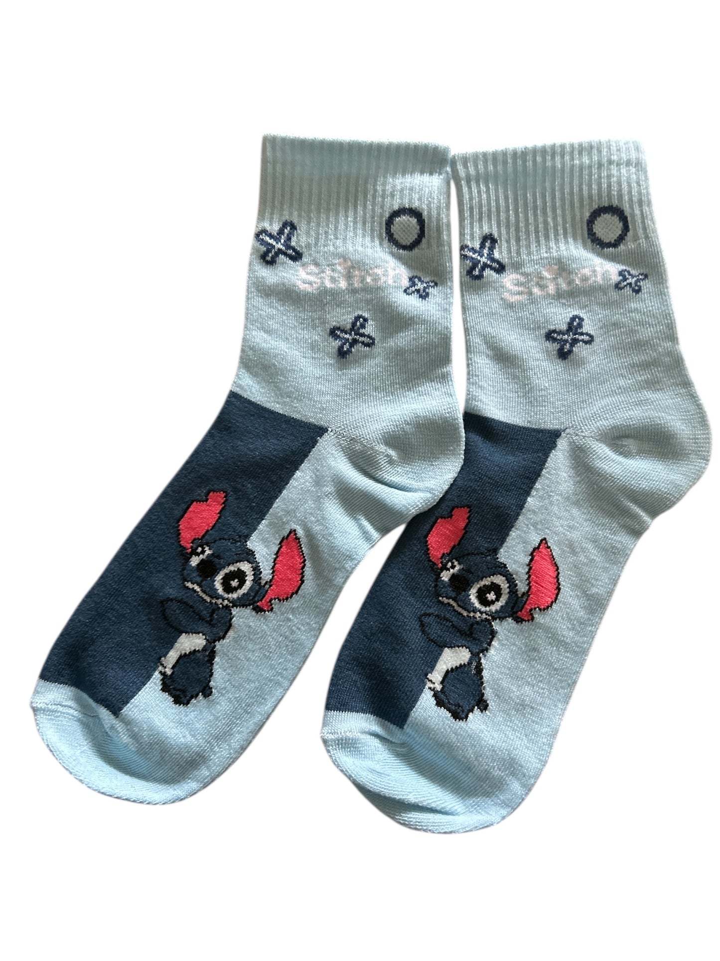 Girls Stitch socks3-6