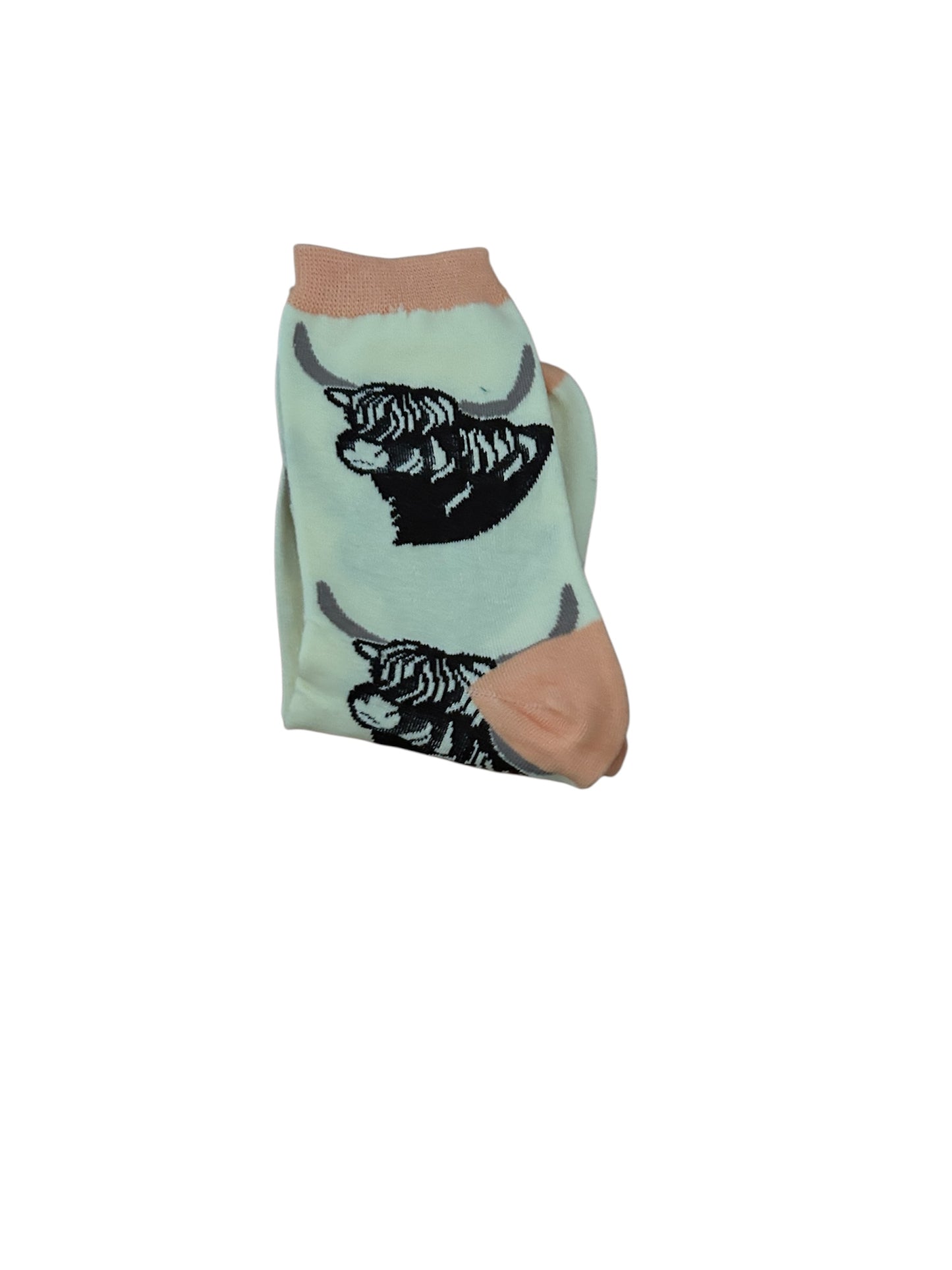 Highland cow socks