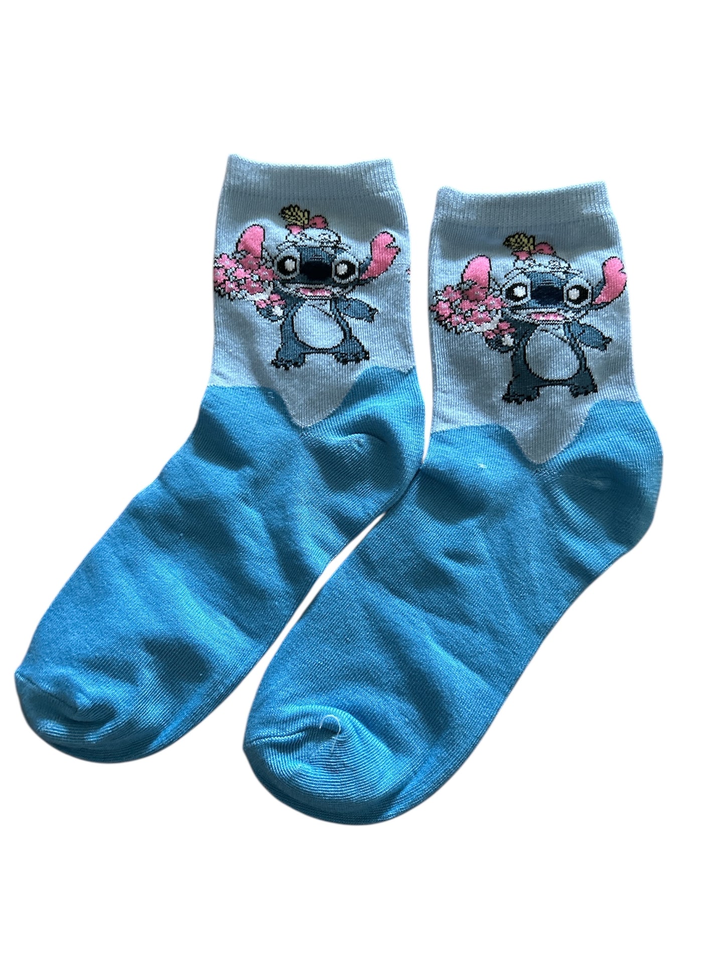 Girls stitch socks 3-6