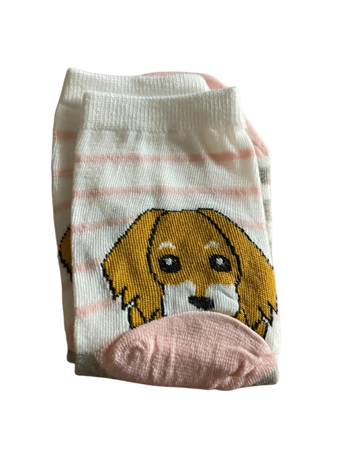 Stripe Dog Socks