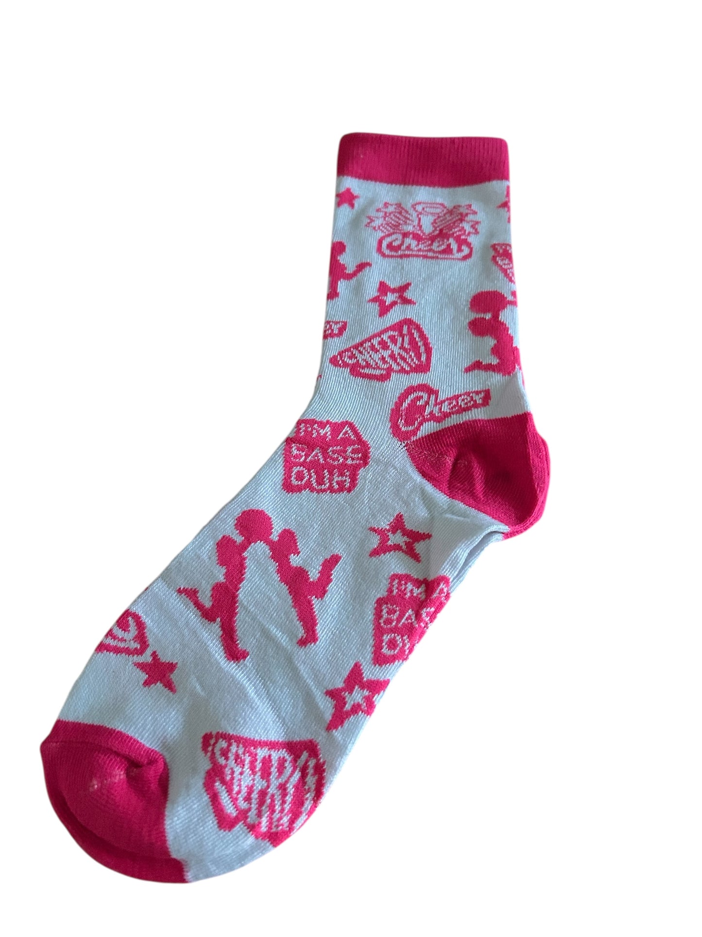 Girls that Love Cheerleading socks