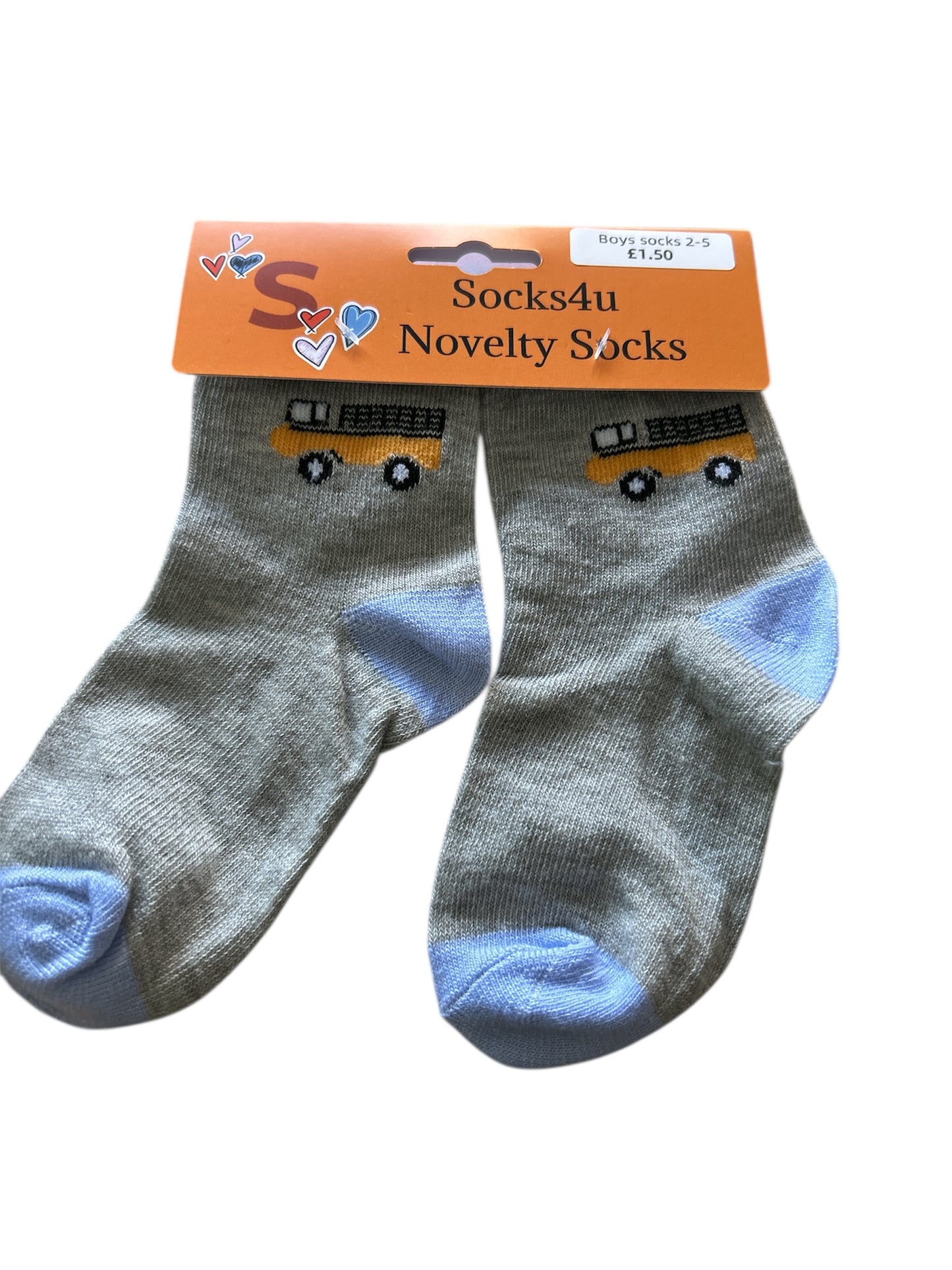 Boys socks 2-5years
