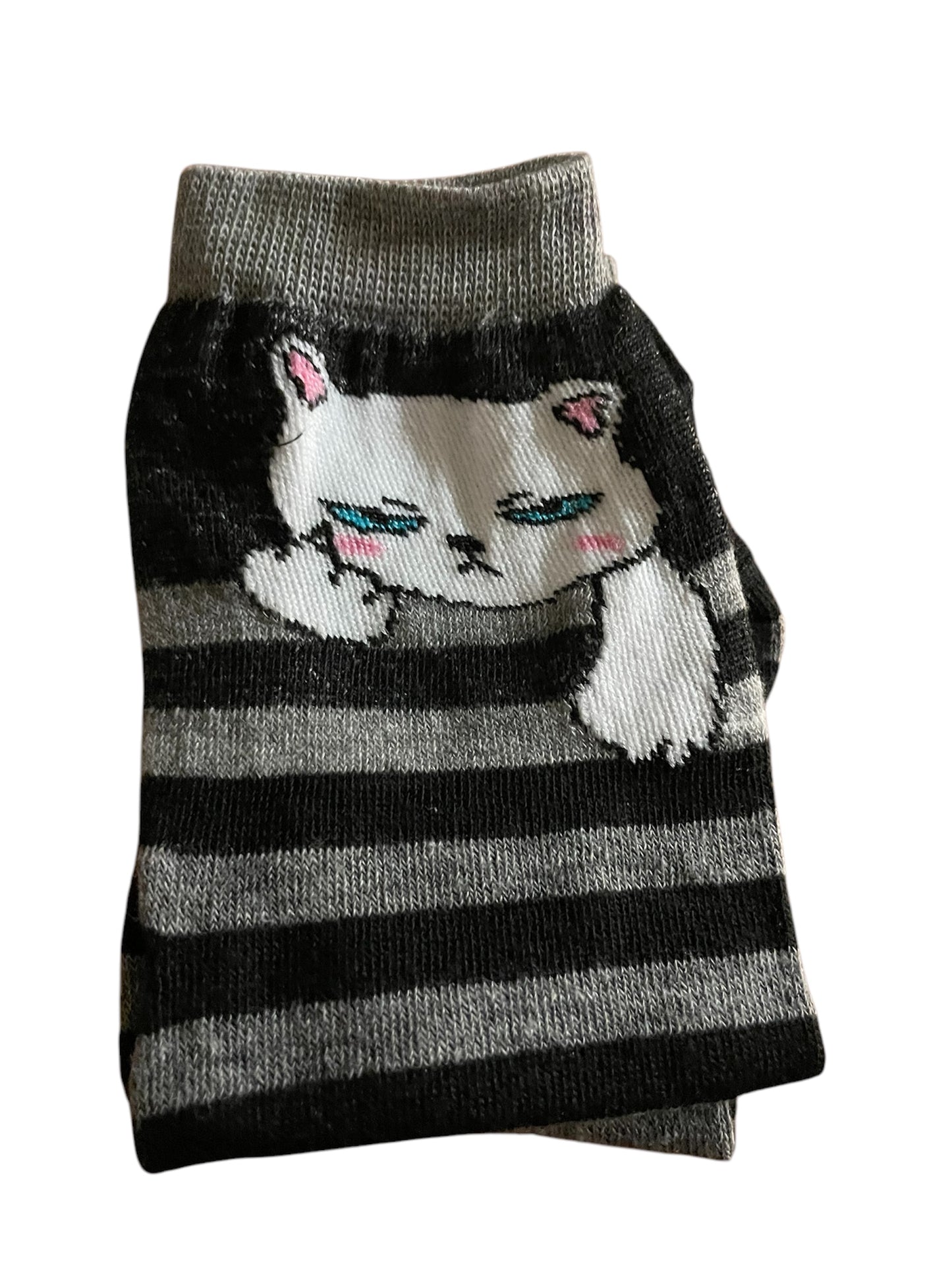 stripe Cat Socks