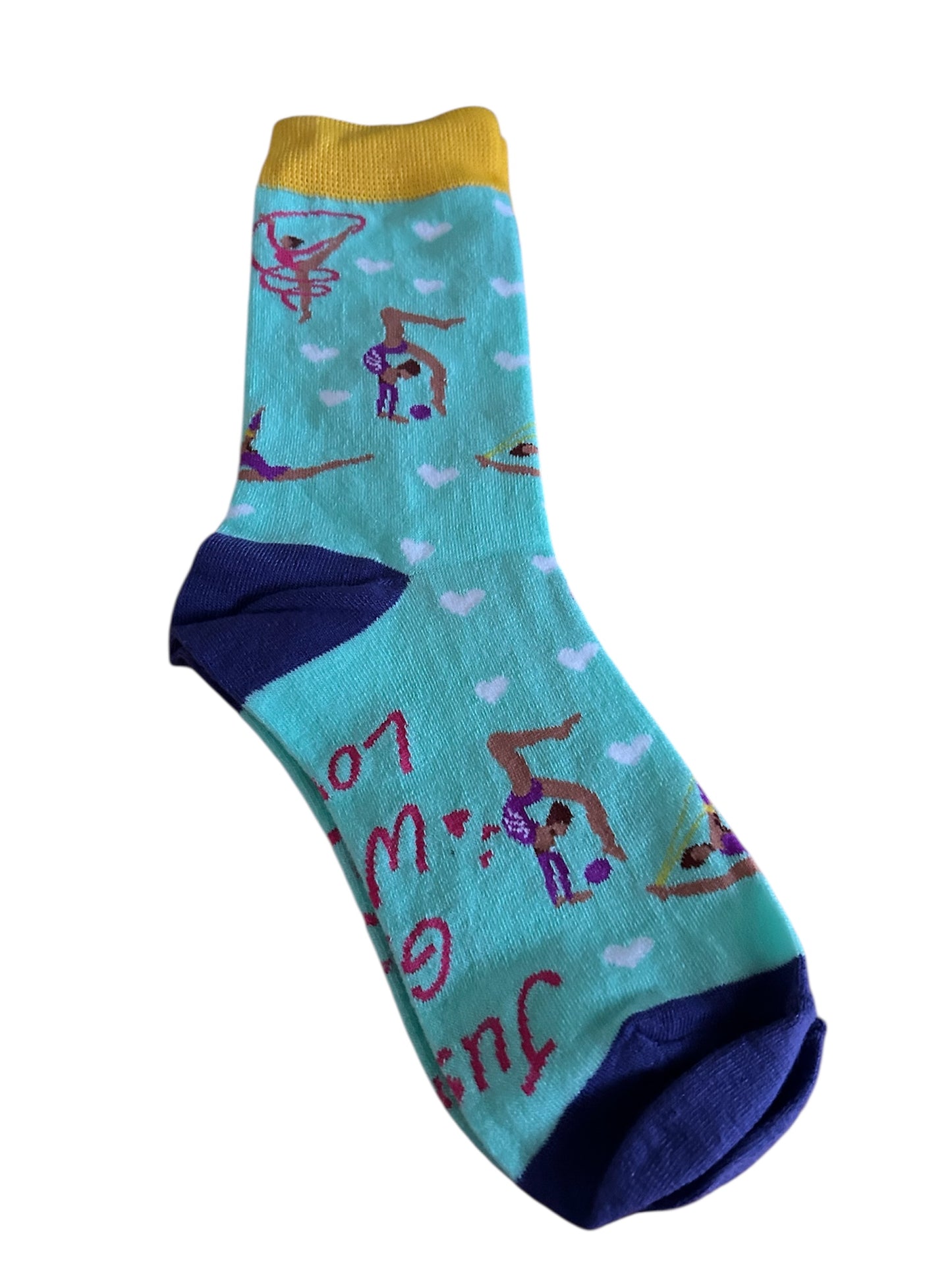  Girls that loved gymnastics socks 