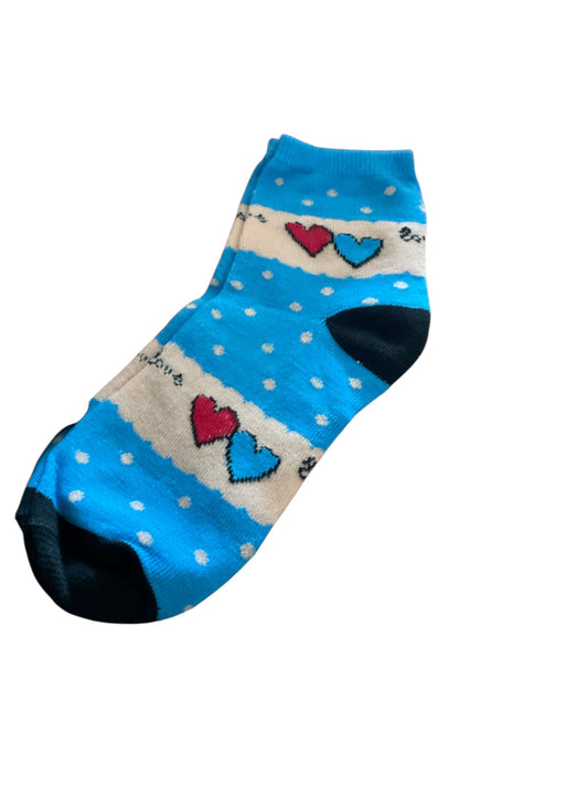 Girls heart socks 13-15years
