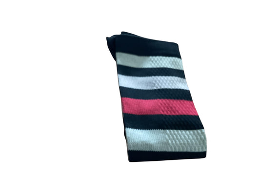 Girls striped knee socks 13-15years
