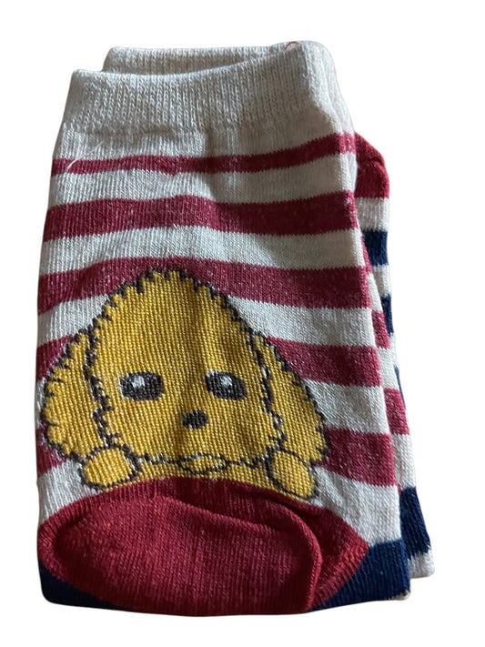 Stripe Dog Socks
