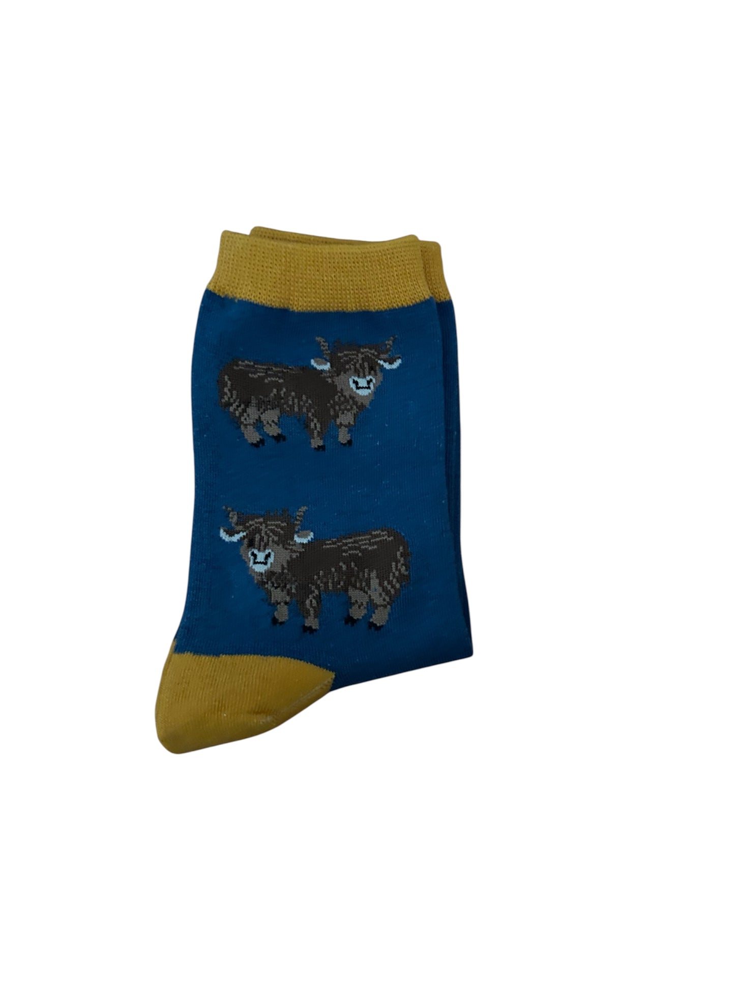 Highland cow socks