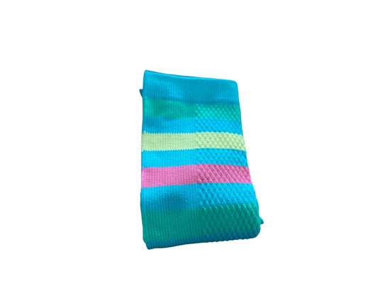 Girls striped knee socks 13-15years
