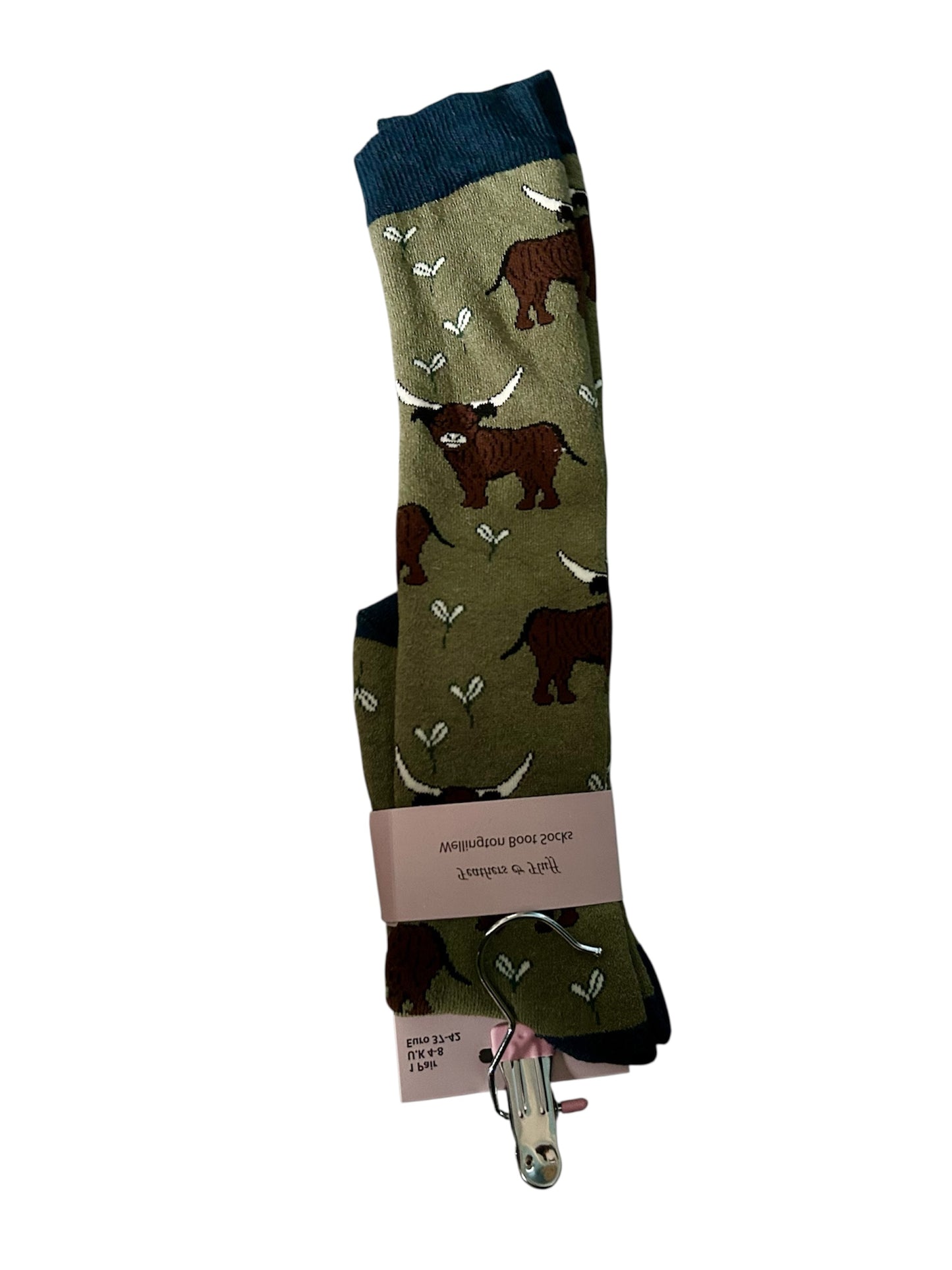 Wellies highland socks