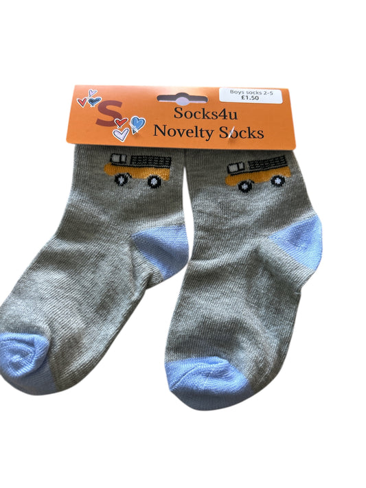 Boys socks 2-5years