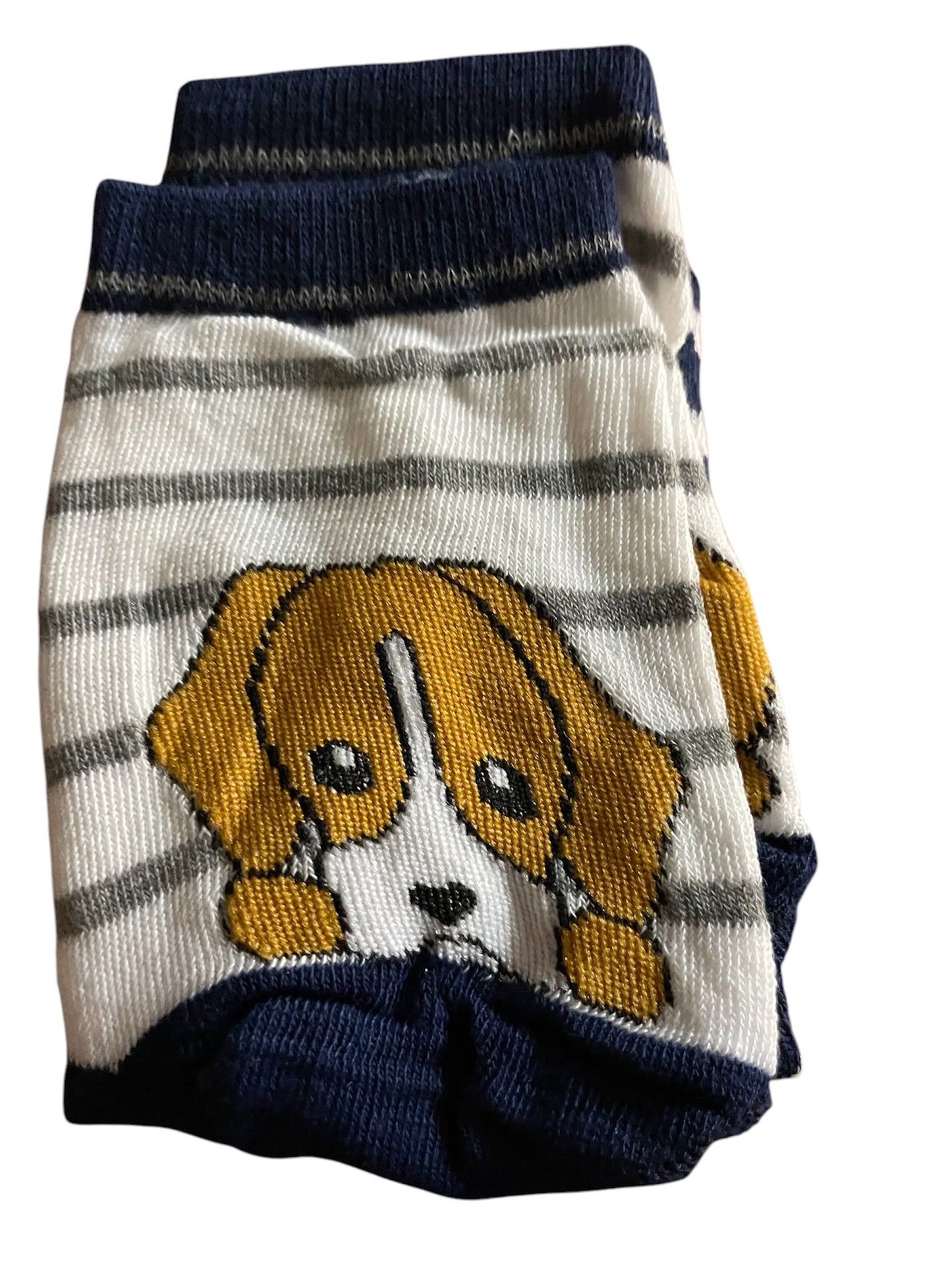 Stripe Dog Socks