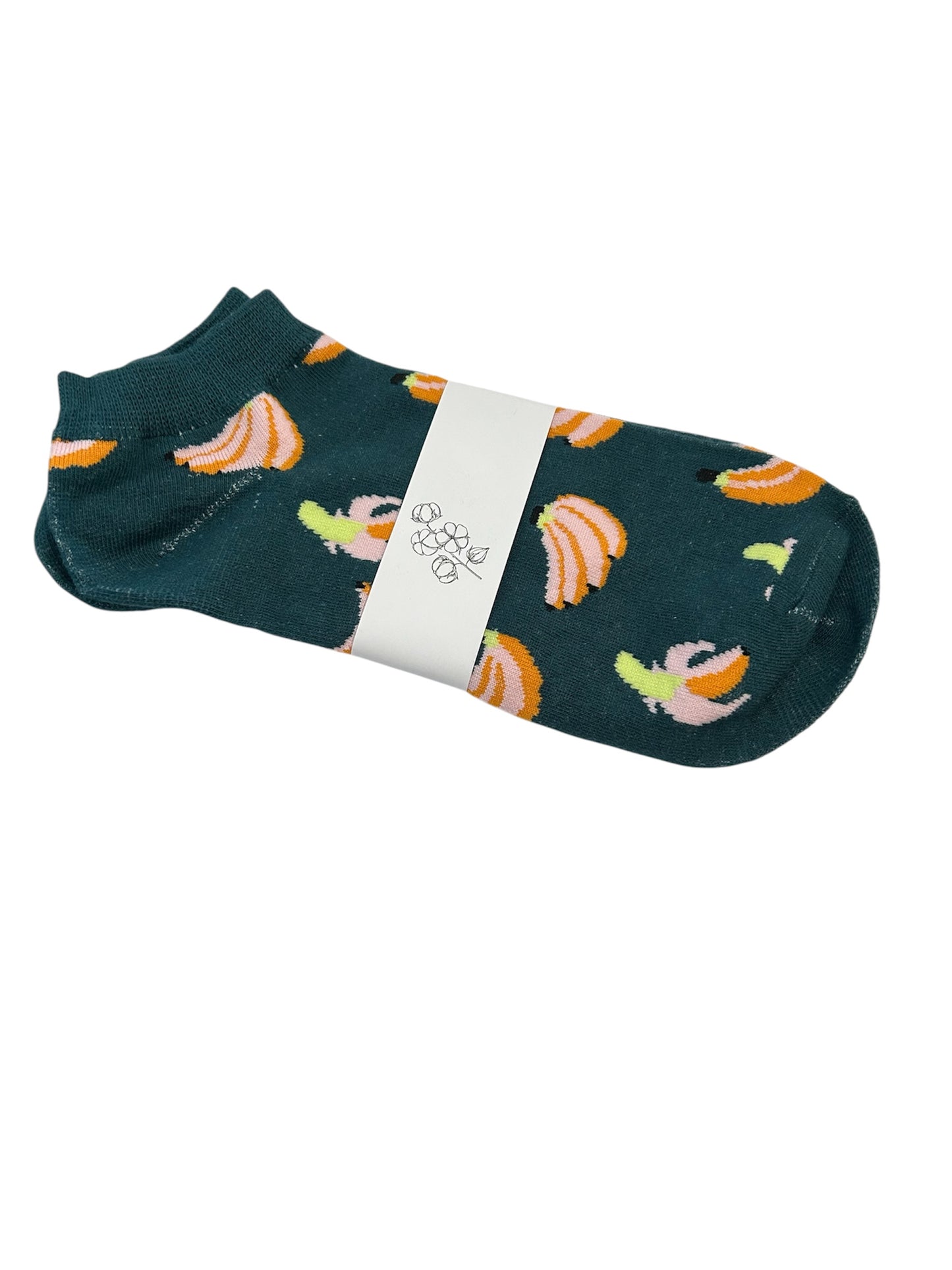 Men’s banana funky trainer socks 9-11