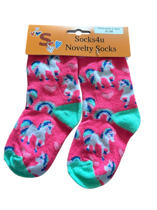 Girls socks 2-3 years
