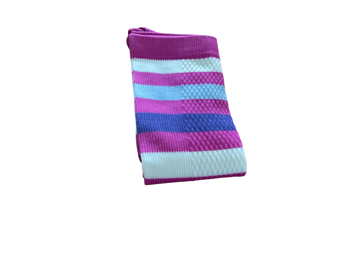 Girls striped knee socks 13-15 years