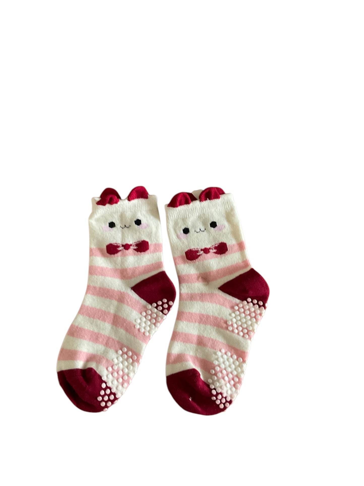 Girls Stripe grip socks for girls
