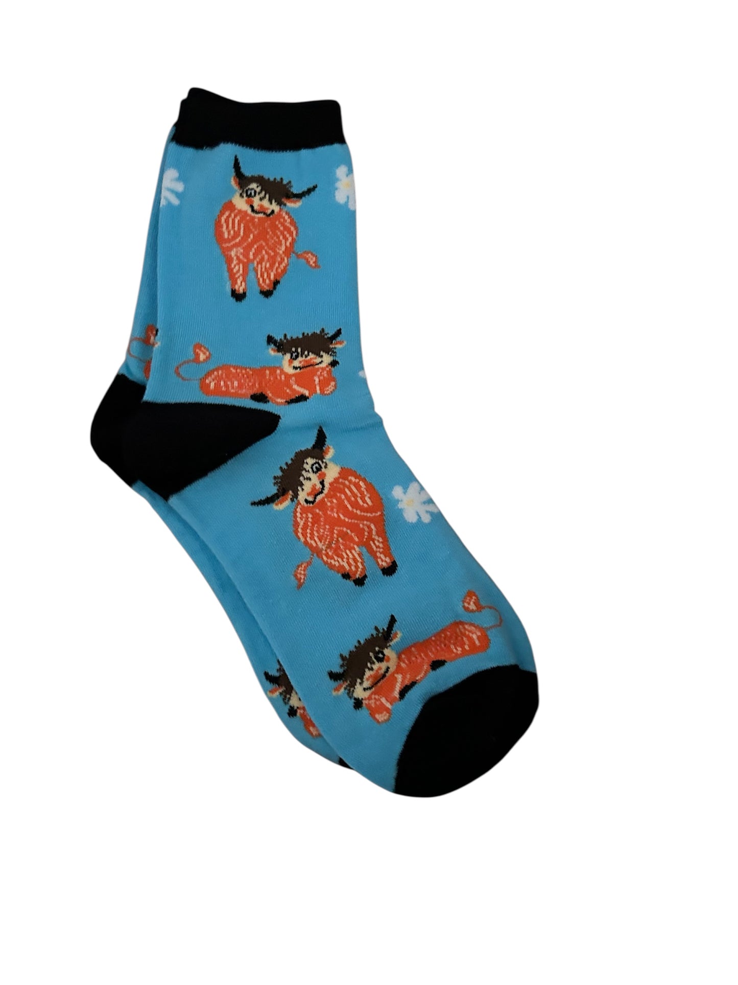Highland cow socks